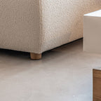 Pieds en bois de teck de Lagos