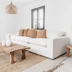 Module d'angle Laguna Linen | 110 cm