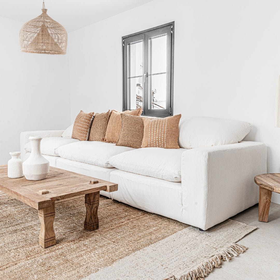 Module d'angle Laguna Linen | 110 cm