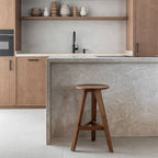 Tabouret de bar Lido en teck | 35 x 66 cm