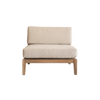 Canapé central modulaire Minorque