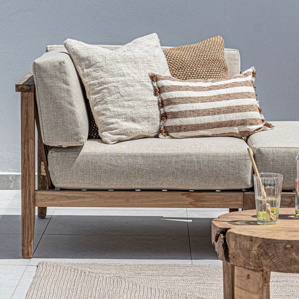 Canapé d'angle modulaire Minorque