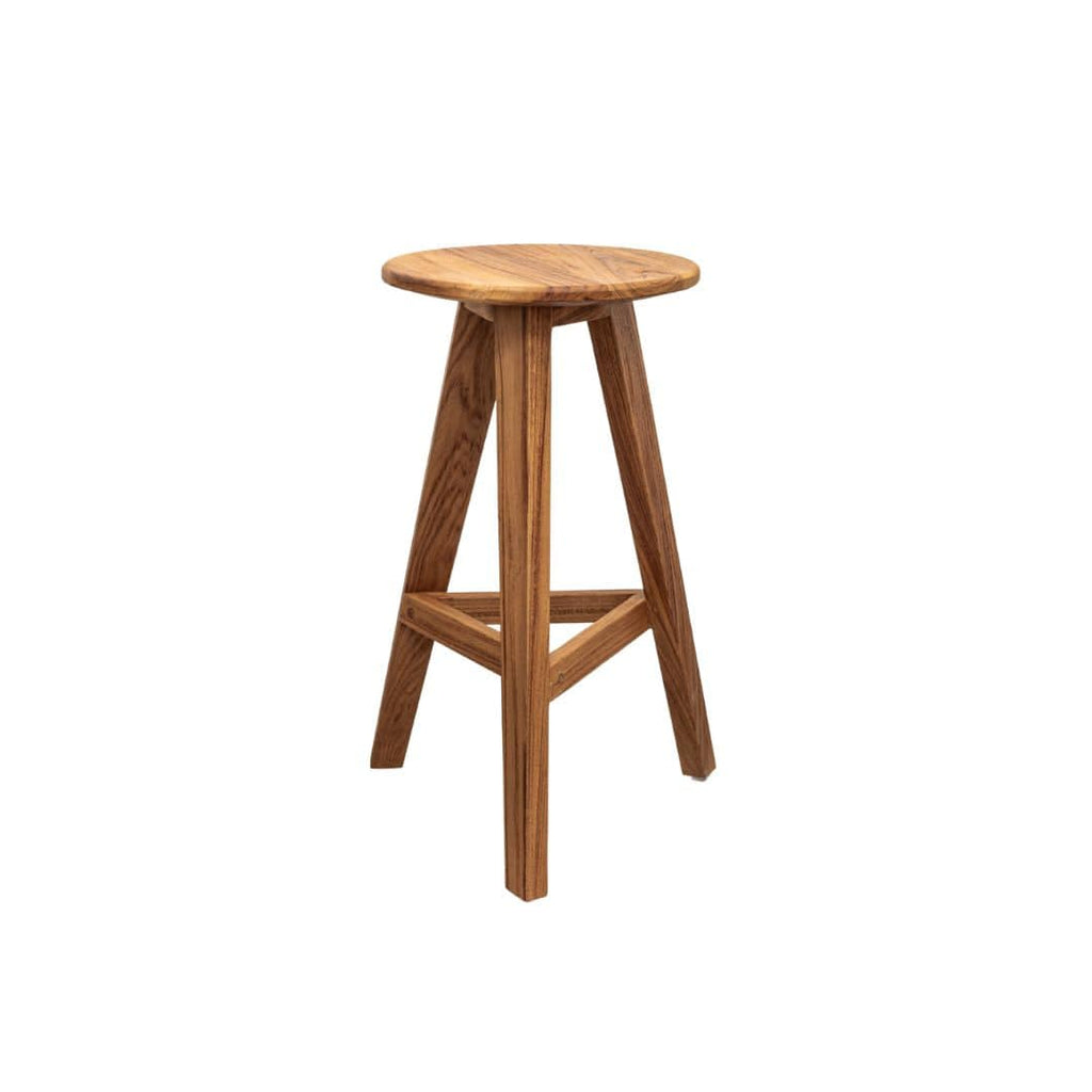 Tabouret de bar Lido en teck | 35 x 66 cm