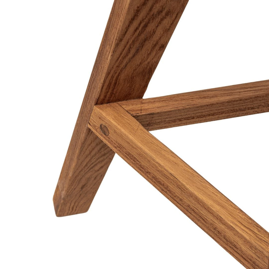 Tabouret de bar Lido en teck | 35 x 66 cm