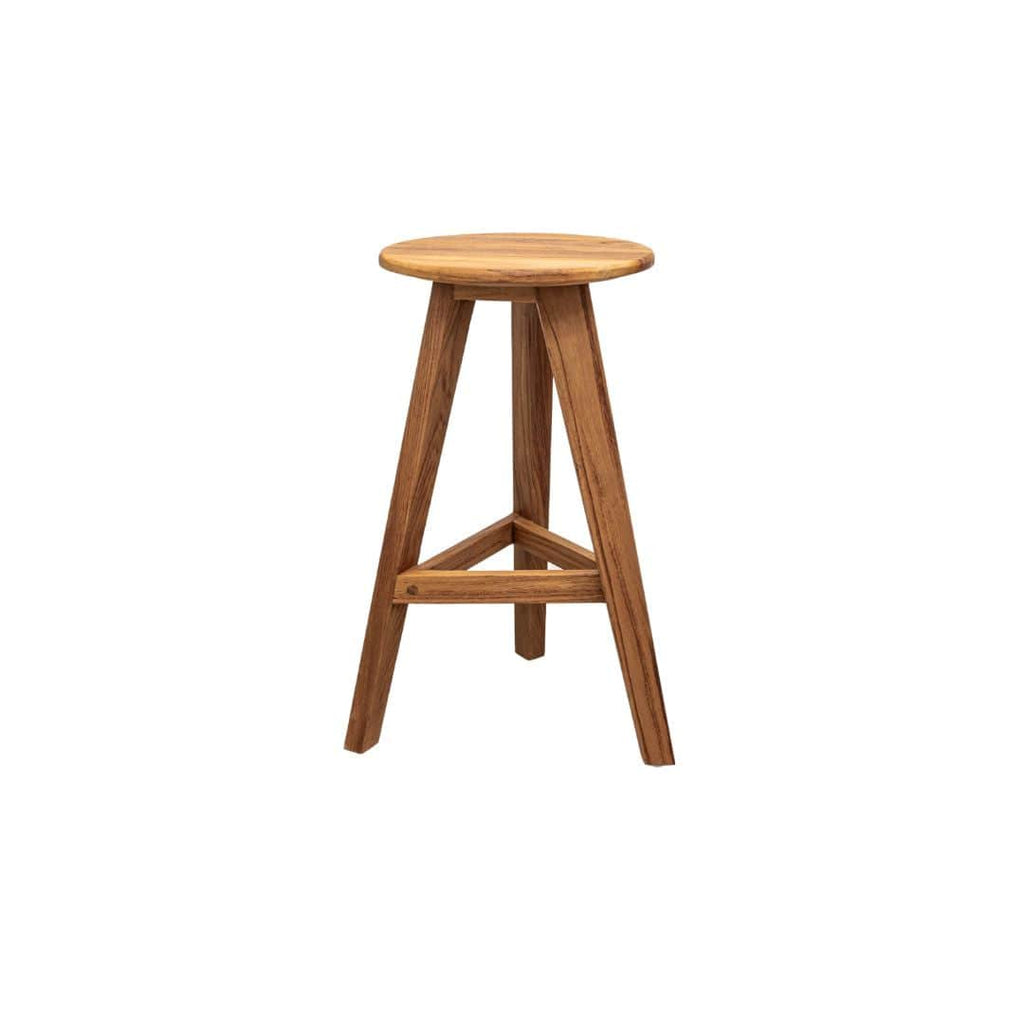 Tabouret de bar Lido en teck | 35 x 66 cm