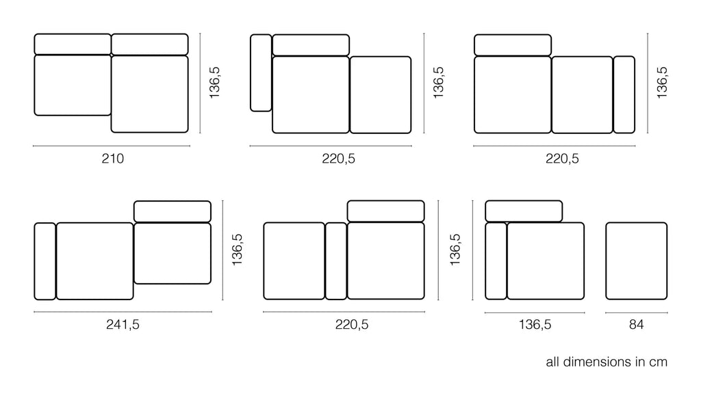 Vetsak Canapé-lit d'extérieur L | 136,5x220,5x60cm