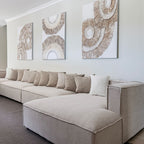 Chaise longue Mykonos Soma, élément gauche | 100 x 170 x 70 cm