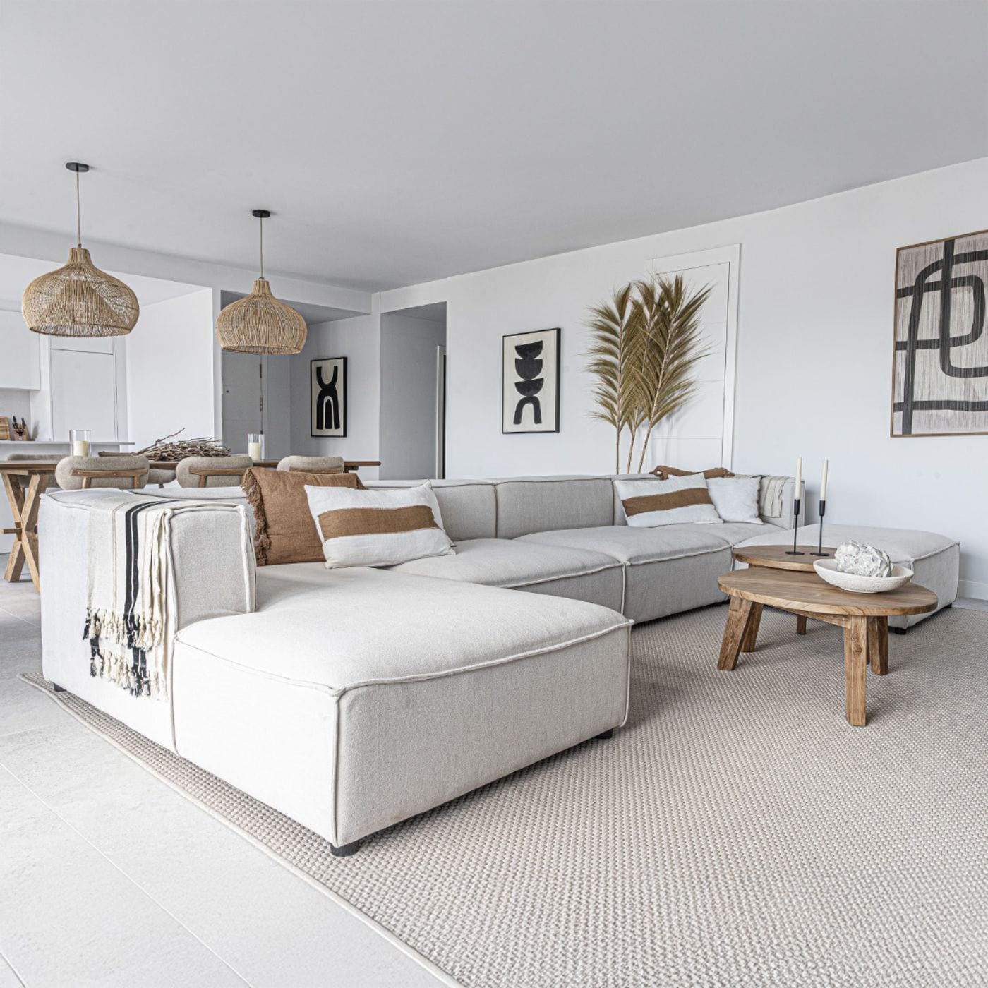 Coin Mykonos Soma | 100x100x70cm