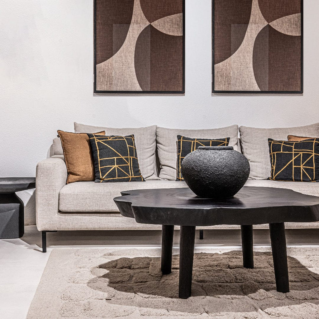 Table basse Nature | Noire | 100 cm