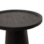 Table basse Nuku | Noire 50 cm
