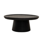 Table basse Nuku | Noire 80 cm