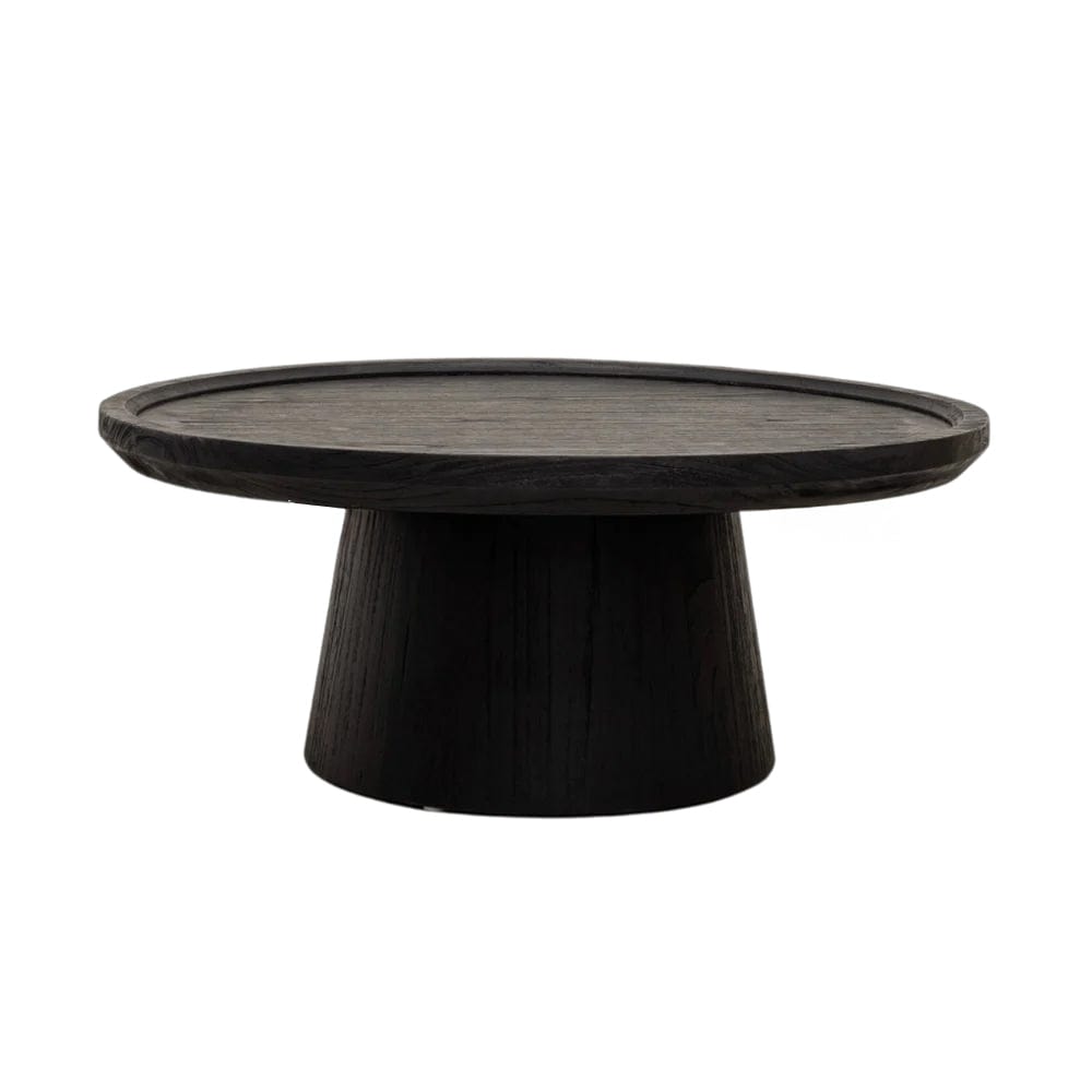 Table basse Nuku | Noire 80 cm