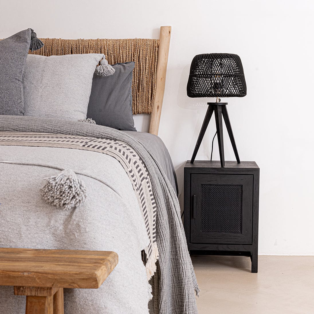 Table de chevet Nuku | 35 x 40 x 49 cm