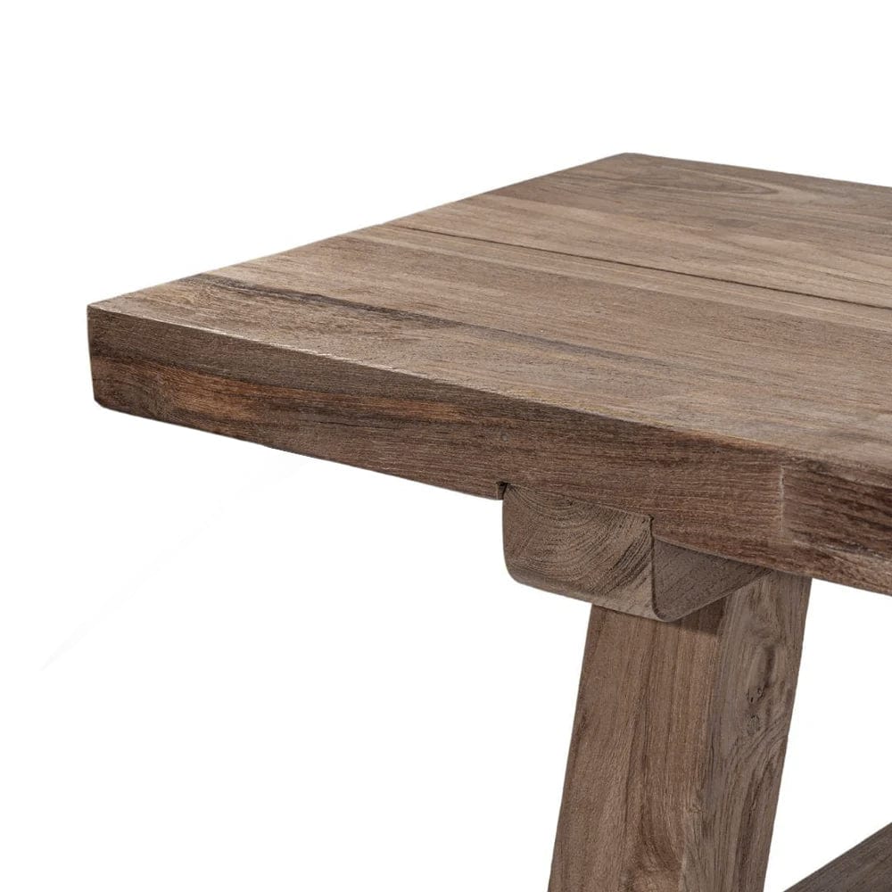 Banc extérieur en palu