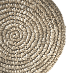 Tabouret de bar en raphia