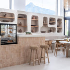 Tabouret de bar en raphia