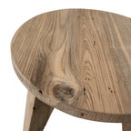 Table basse en teck recyclé | 50 x 41 cm