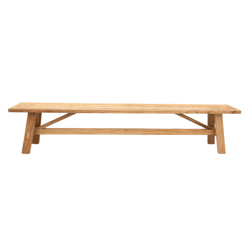 Banc Sahara en teck recyclé | 200 cm