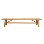 Banc Sahara en teck recyclé | 200 cm