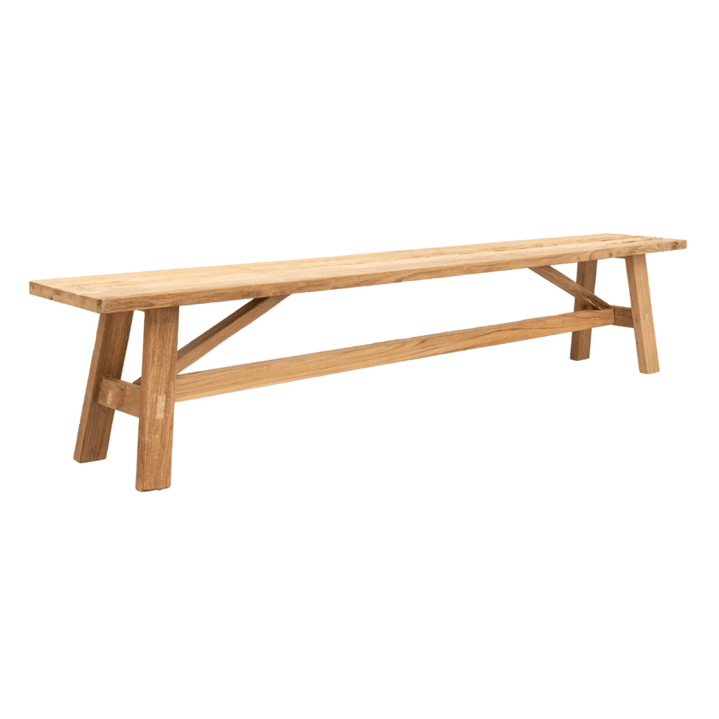 Banc Sahara en teck recyclé | 200 cm