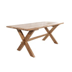 Table de salle à manger Sahara en teck recyclé