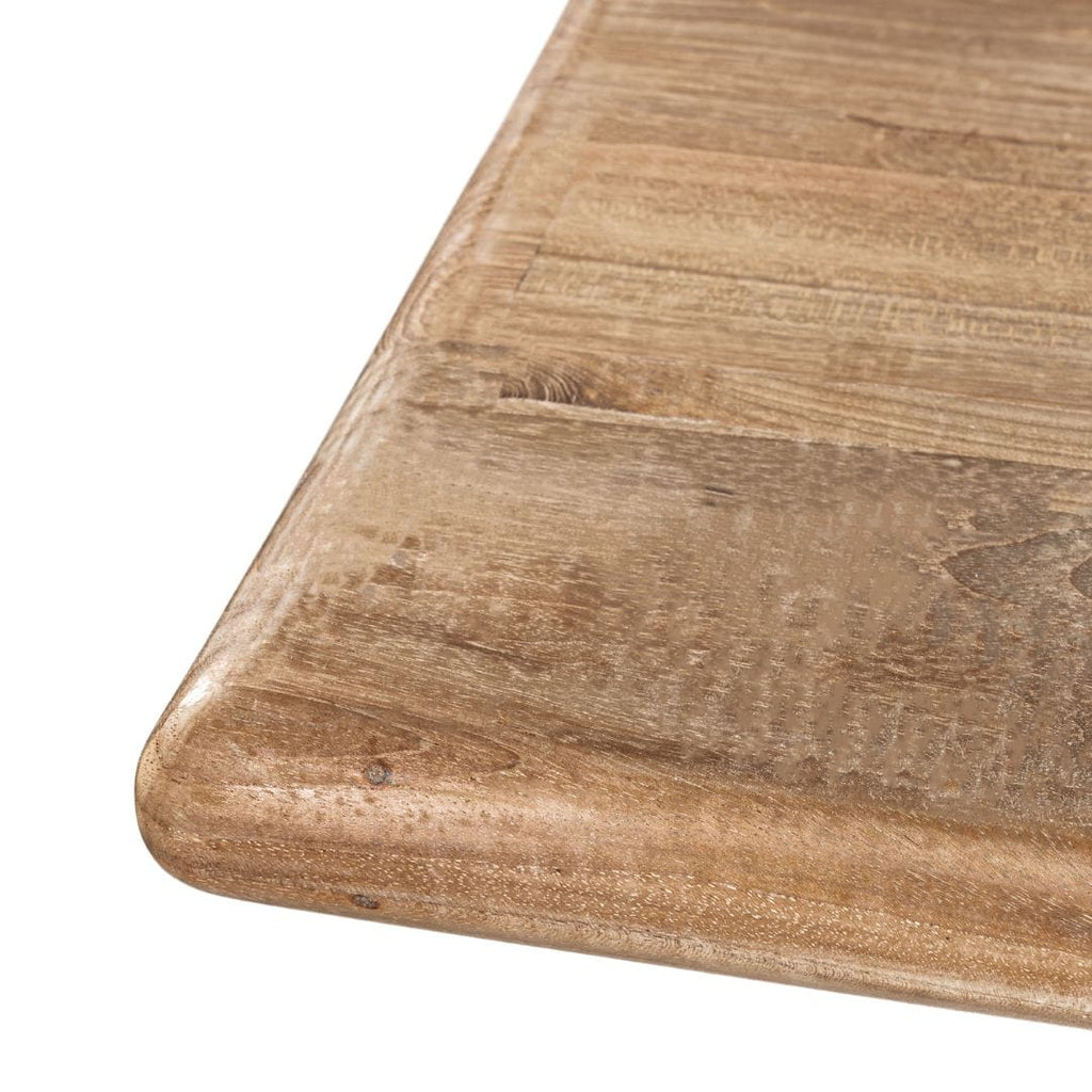 Table de salle à manger Sahara en teck recyclé