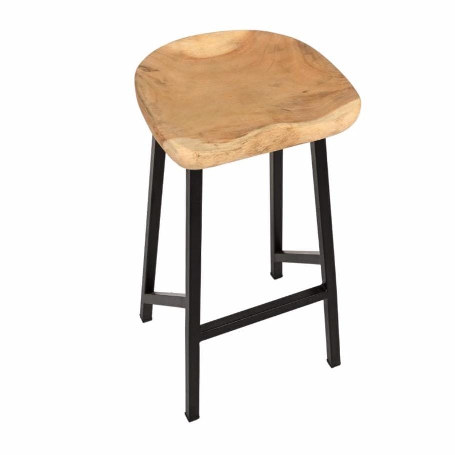 Tabouret de bar Suar | 40 x 36 x 76 cm