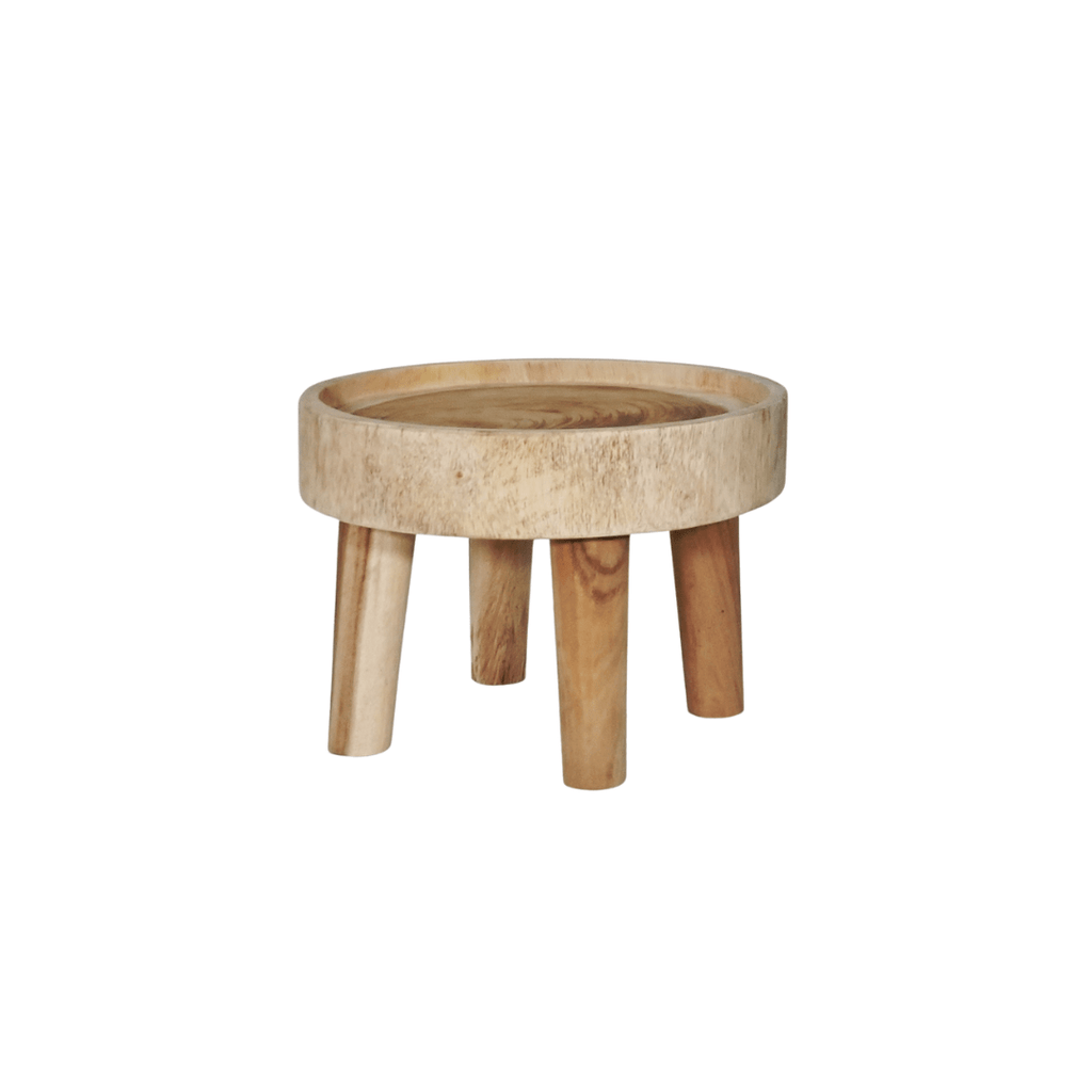 Table basse en bois de Suar | 50 x 35 cm