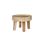 Table basse en bois de Suar | 50 x 35 cm