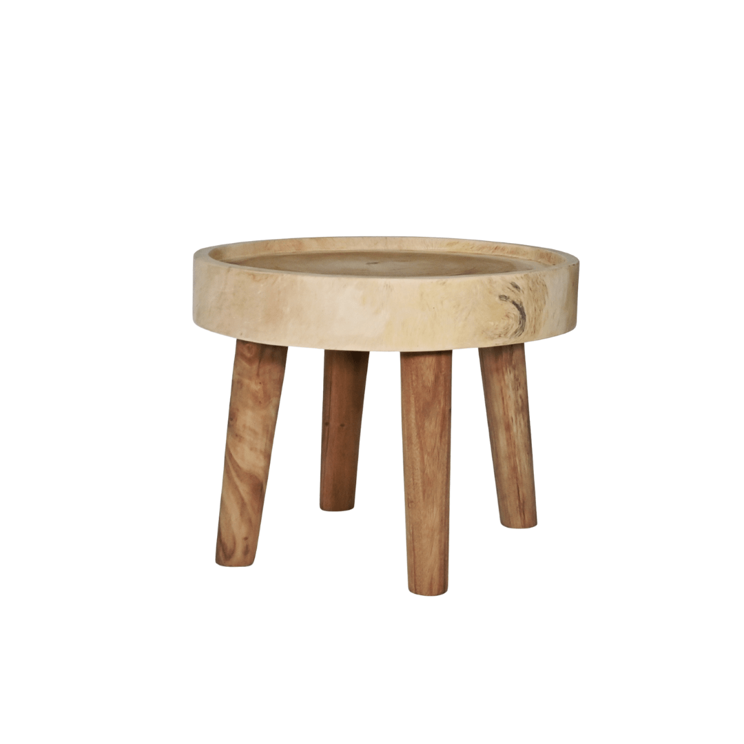Table basse en bois de Suar | 60 x 45 cm