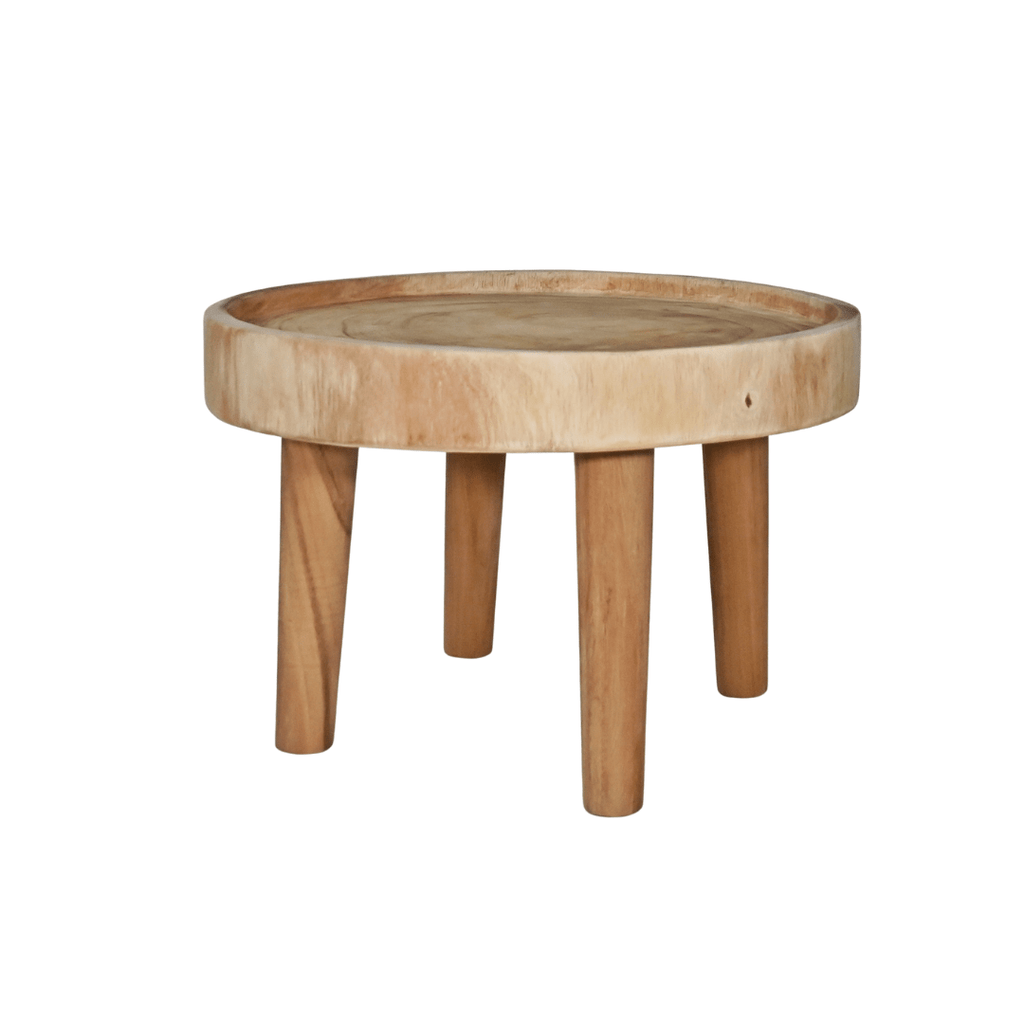 Table basse en bois de Suar | 70 x 45 cm