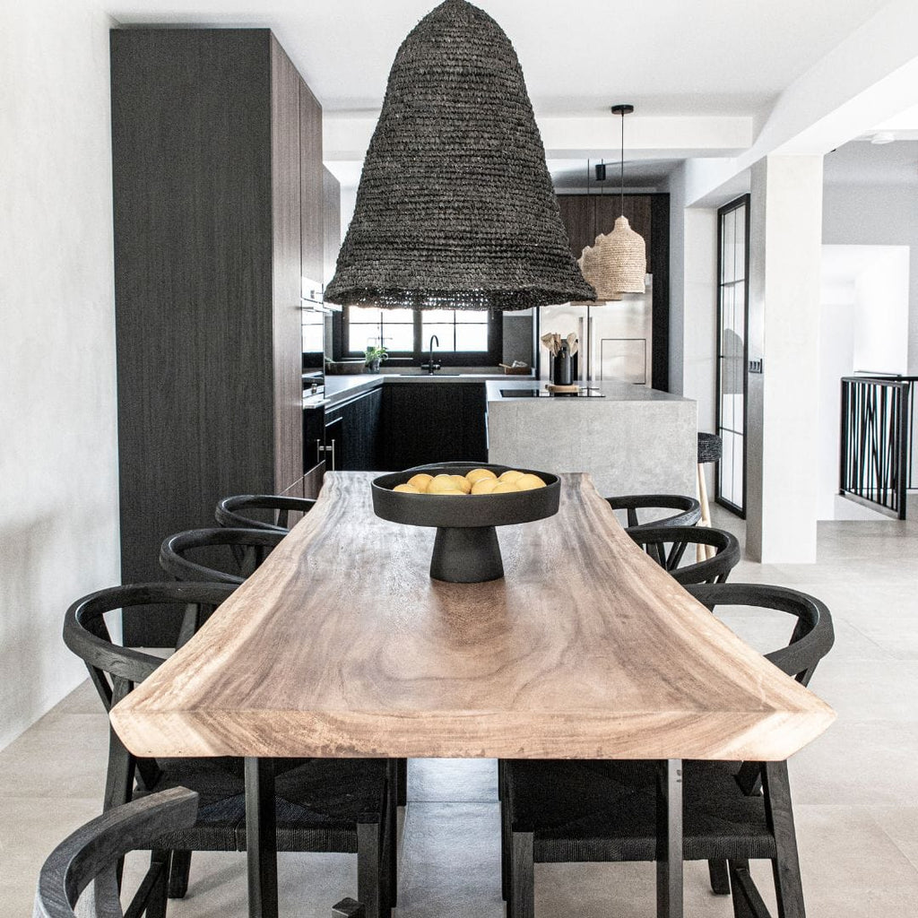 Table de salle à manger en bois de Suar | 200 cm