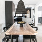 Table de salle à manger en bois de Suar | 200 cm