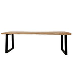 Table de salle à manger en bois de Suar | 300 cm