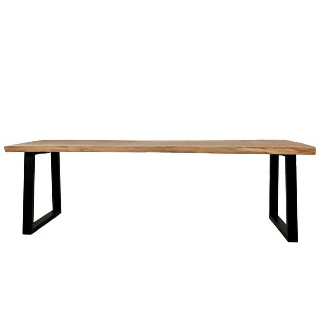 Table de salle à manger en bois de Suar | 300 cm