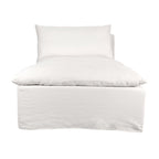 Canapé Méridienne en Lin Tarifa | 105x160x80cm