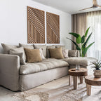 Canapé Méridienne en Lin Tarifa | Réversible