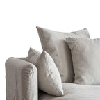 Canapé Méridienne en Lin Tarifa | Réversible