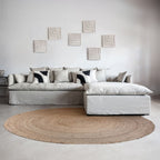 Canapé Méridienne en Lin Tarifa | Réversible