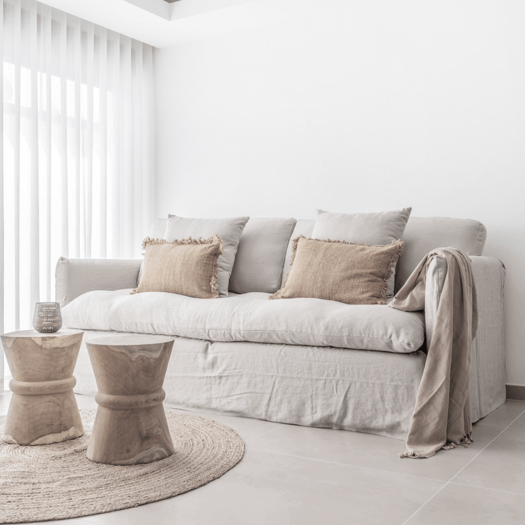 Canapé Tarifa en lin | 240 cm