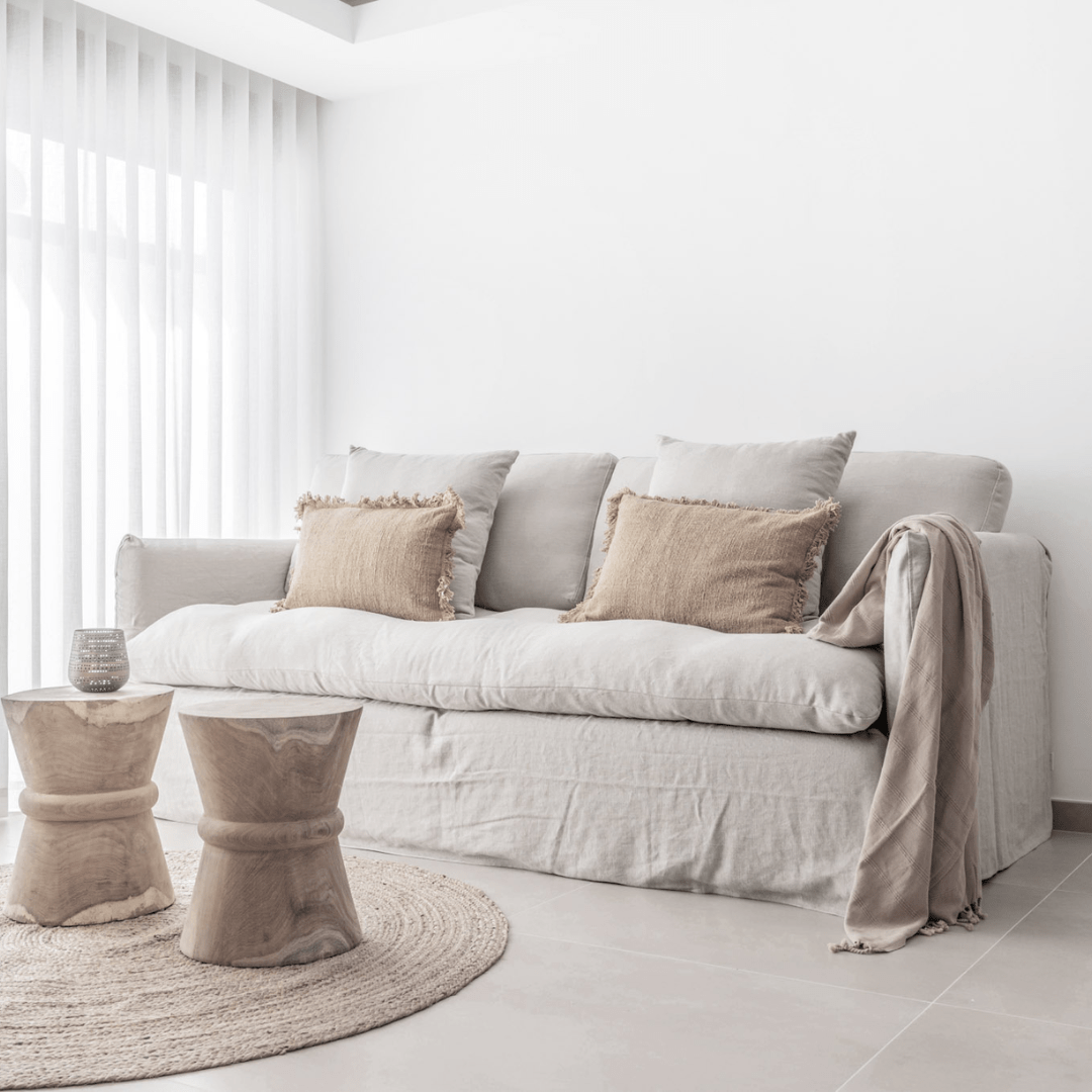 Canapé Tarifa en lin | 240 cm