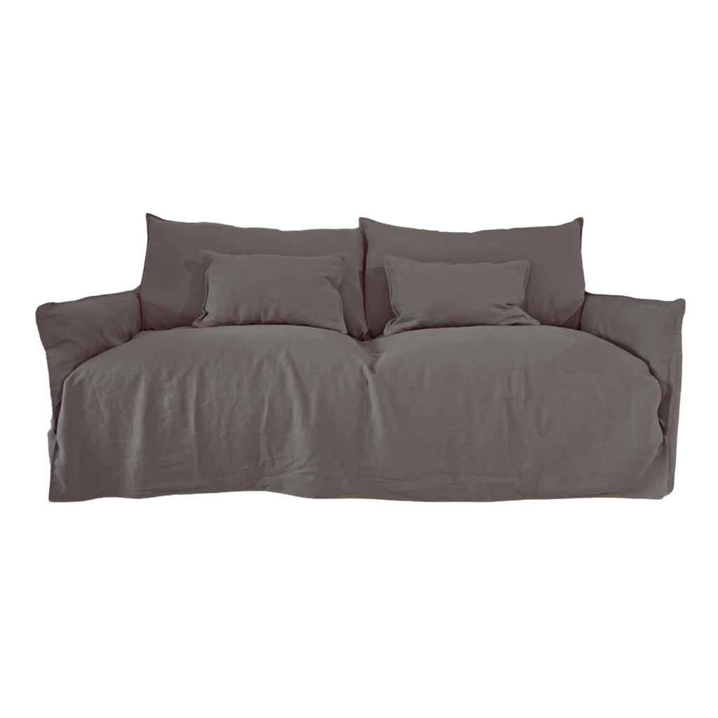 Canapé en lin Tulum | 180 cm