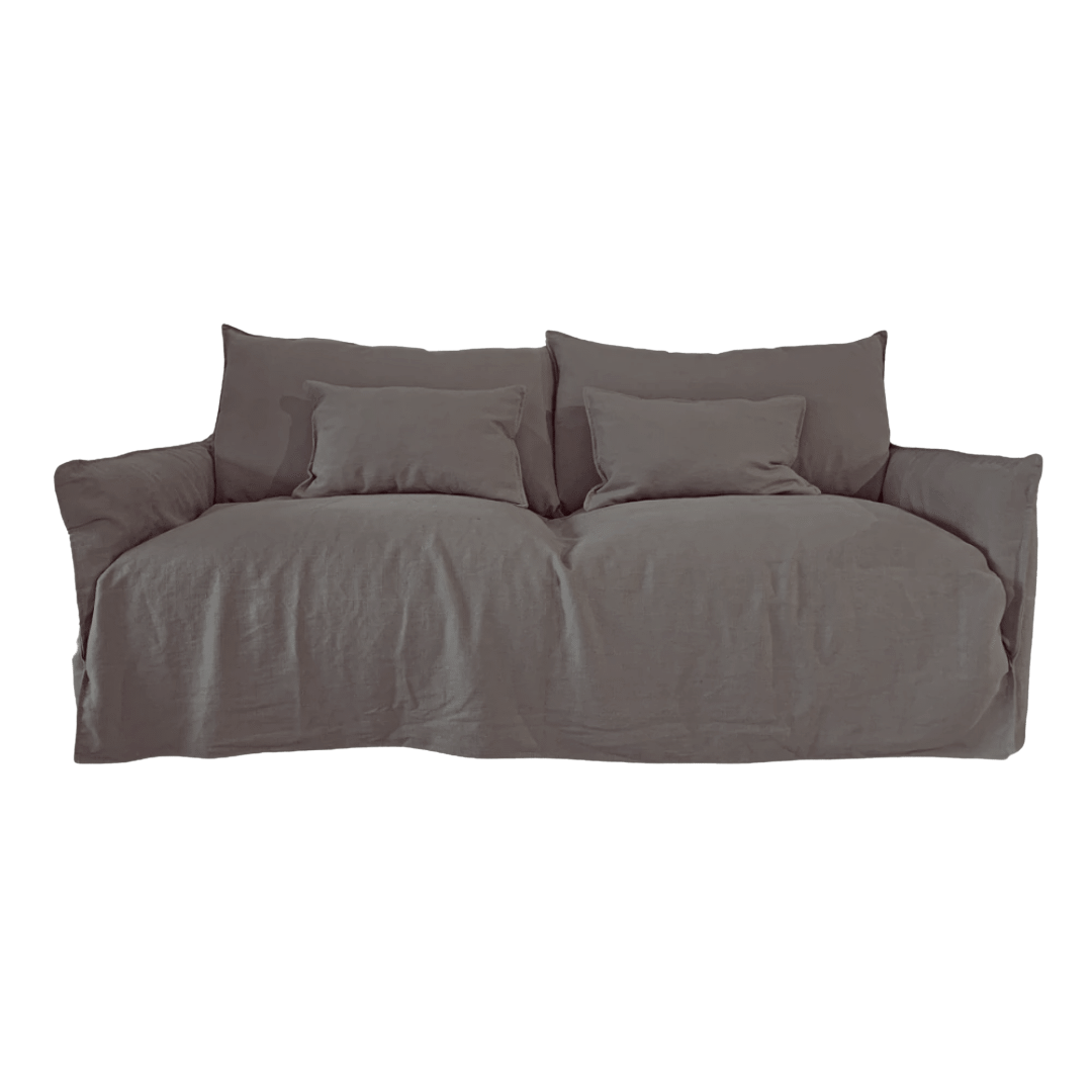 Canapé en lin Tulum | 180 cm