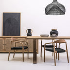 Chaise de jardin Ventura | Noire