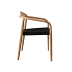 Chaise de jardin Ventura | Noire