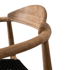 Chaise de jardin Ventura | Noire