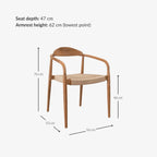 Chaise de jardin Ventura | Sable