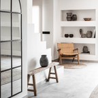 Banc vintage en bois d'orme