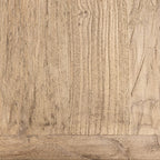 Console vintage en bois d'orme