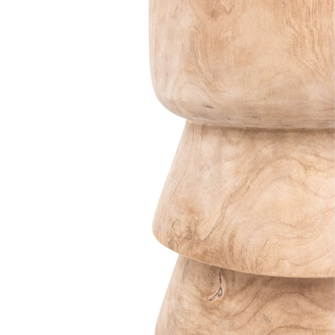 Tabouret Zigzag | Naturel 35x45cm